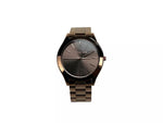 Michael Kors Slim Runway Brown Stainless Steel Watch MK3418