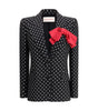 Valentino Polka dot single-breasted Blazer