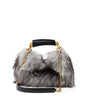 Sac à main en cuir gris Tom Ford