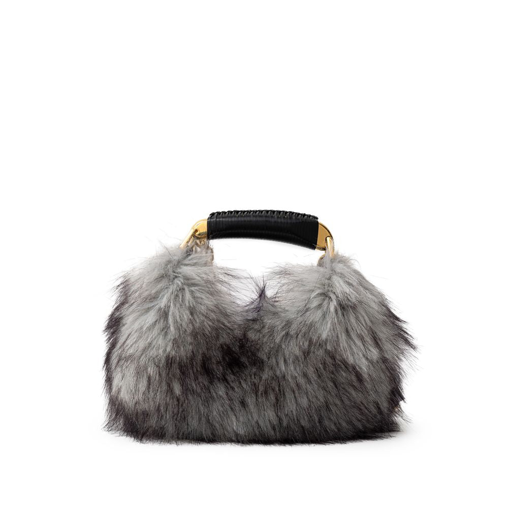 Sac à main en cuir gris Tom Ford