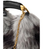 Sac à main en cuir gris Tom Ford
