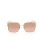 Emilio Pucci White Metal Sunglasses