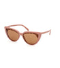 Emilio Pucci Brown Acetate Sunglasses