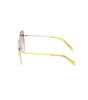 Emilio Pucci Yellow Metal Sunglasses