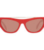 Emilio Pucci Red Metal Sunglasses