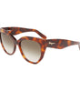 Ferragamo Brown Acetate Sunglasses