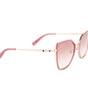 Lunettes de soleil en métal multicolore Ferragamo