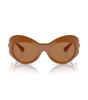 Versace Brown Acetate Sunglasses