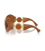 Versace Brown Acetate Sunglasses