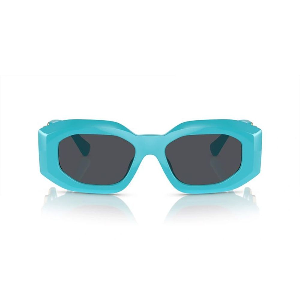 Lunettes de soleil Versace en acétate bleu