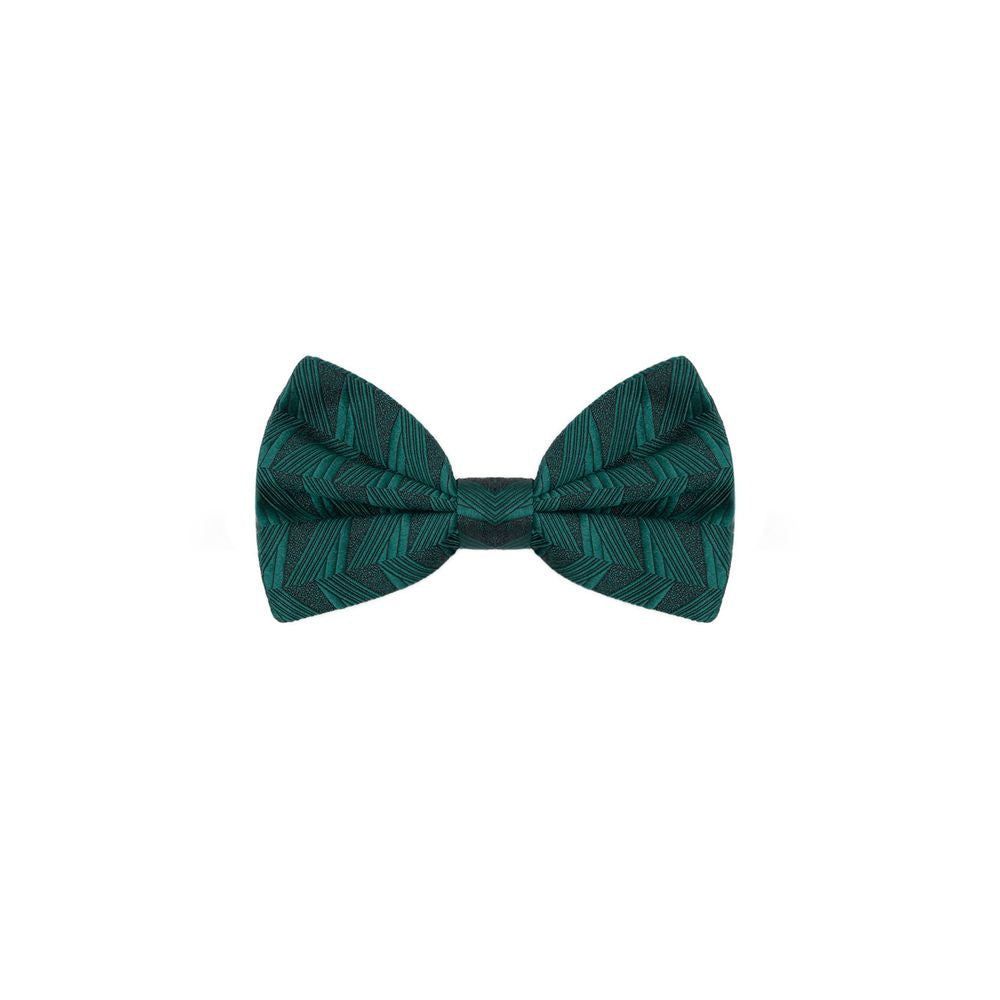 Dolce &amp; Gabbana Green Silk Bowty