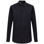 Dolce & Gabbana Navy Blue Cotton Shirt