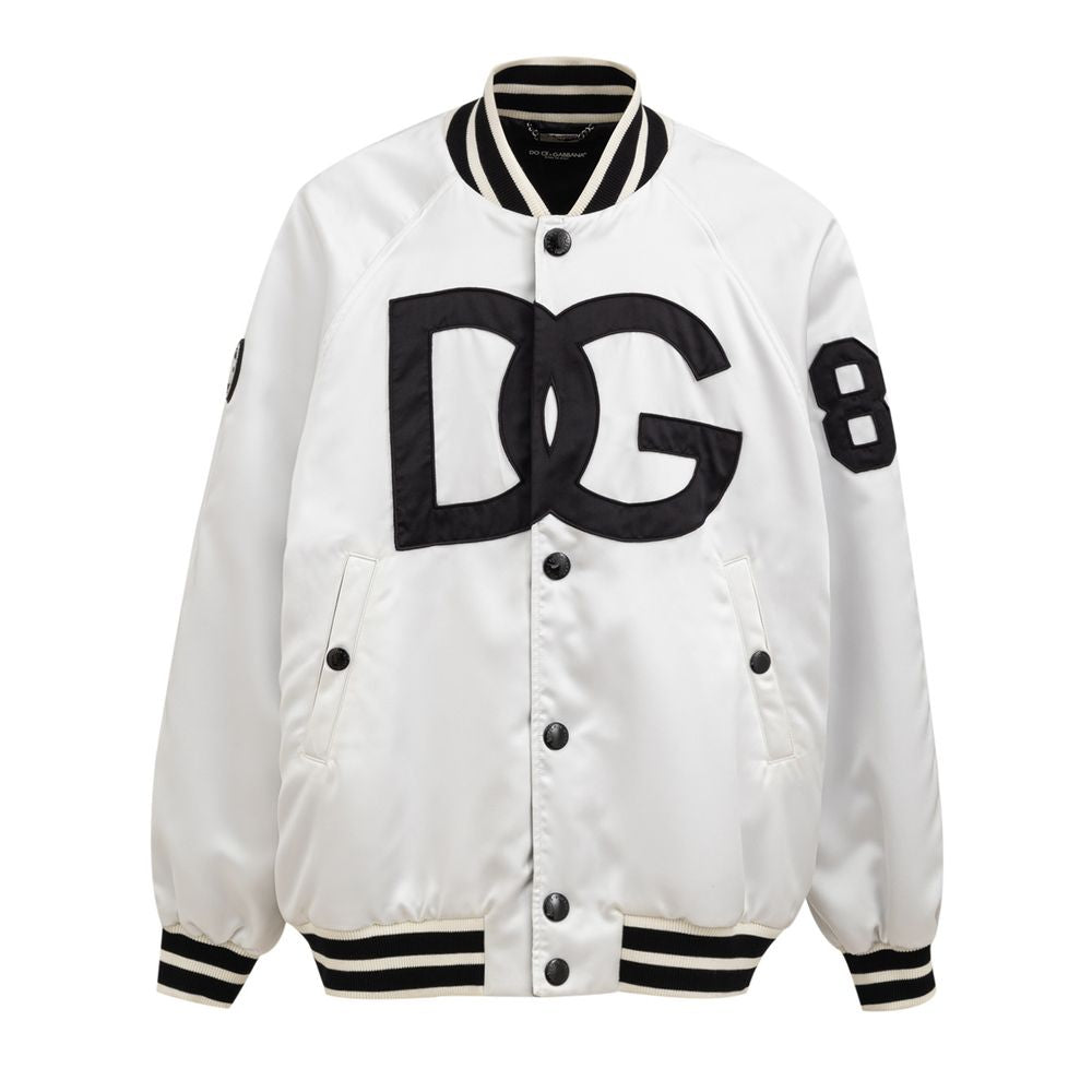 Dolce & Gabbana Beige Polyester Jackets & Coat