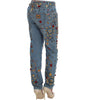Dolce & Gabbana Enchanted Sicily Crystal Heart Boyfriend Jeans