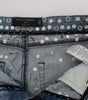 Dolce & Gabbana Enchanted Sicily Crystal Heart Boyfriend Jeans