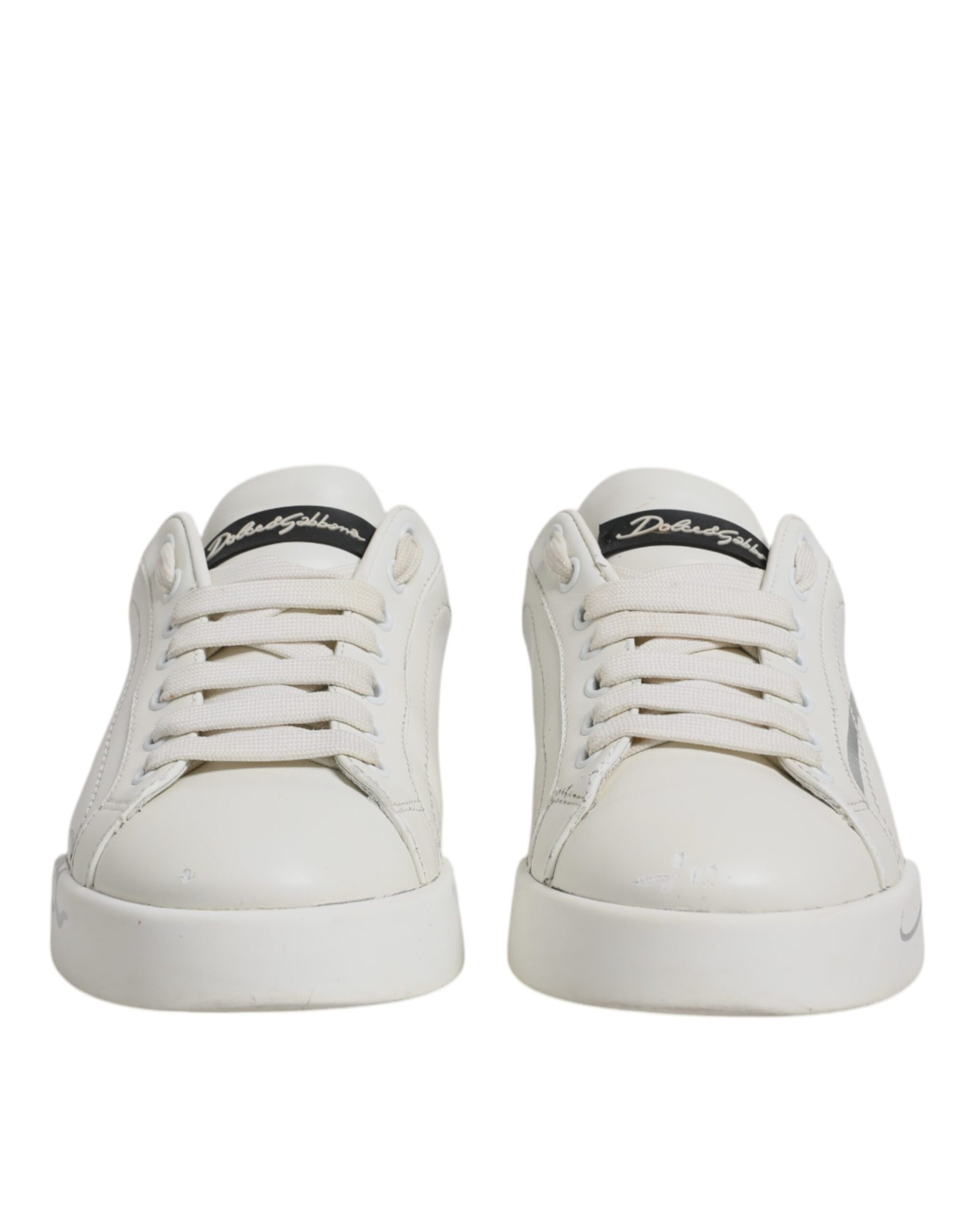 Baskets Dolce &amp; Gabbana Portofino blanches et noires pour homme