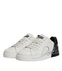Baskets Dolce &amp; Gabbana Portofino blanches et noires pour homme