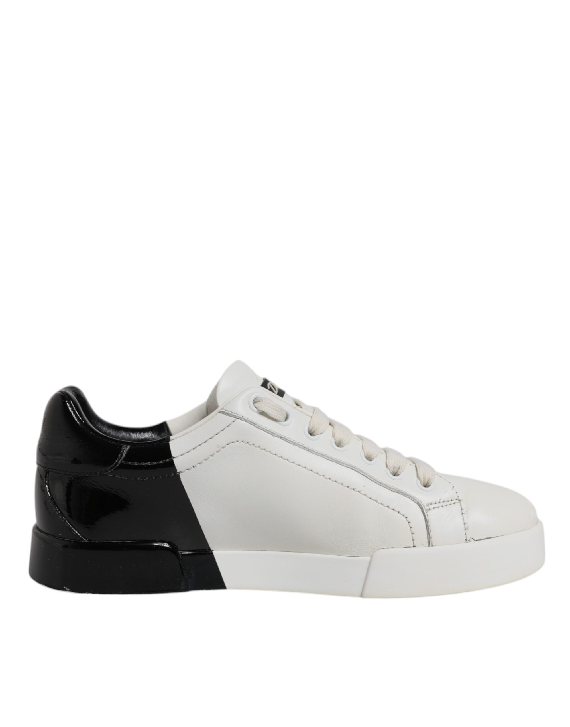 Baskets Dolce &amp; Gabbana Portofino blanches et noires pour homme