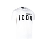 T-shirt en coton blanc Dsquared²