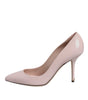 Escarpins à talons aiguilles en cuir verni rose Dolce & Gabbana