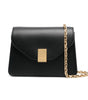 Sac à main en cuir noir Lanvin