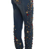 Dolce & Gabbana Enchanted Sicily Embellished Boyfriend Jeans
