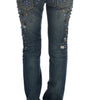 Dolce & Gabbana Crystal Embellished GIRLY Slim Fit Jeans