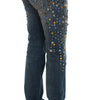Dolce & Gabbana Crystal Embellished GIRLY Slim Fit Jeans