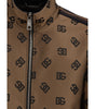 Dolce & Gabbana Bronze Polyester Jackets & Coat