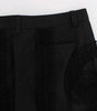 Dolce & Gabbana Elegant Black Torero Capri Pants