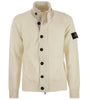 Stone Island White Wool Sweater