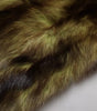 Dolce & Gabbana Multicolor Fur Shawl Neck Wrap Cover Collar Scarf