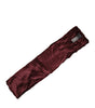 Dolce & Gabbana Black Red Stripe Fur Shawl Neck Wrap Scarf