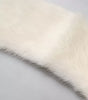 Dolce & Gabbana White Mink Fur Collar Women Neck Wrap Scarf