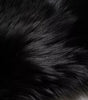 Dolce & Gabbana Black Fox Fur Neck Wrap Warmer Winter Scarf