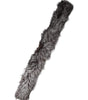 Dolce & Gabbana Gray Fox Fur Neck Wrap Warmer Winter Scarf