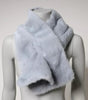 Dolce & Gabbana Powder Blue Mink Fur Neck Warmer Scarf