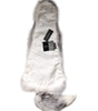 Dolce & Gabbana White Fox Fur Neck Wrap Warmer Winter Scarf