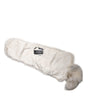 Dolce &amp; Gabbana White Fox Fur Neck Wrap Warmer Winter Scarf