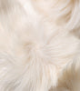 Dolce &amp; Gabbana White Fox Fur Neck Wrap Warmer Winter Scarf