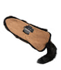 Dolce &amp; Gabbana Brown Red Fox Fur Neck Warmer Winter Scarf