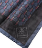 Dolce & Gabbana Dark Blue Beetle Square Handkerchief Scarf