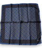 Dolce & Gabbana Blue Lady Bug Silk Square Handkerchief Scarf