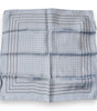 Dolce & Gabbana Sky Blue Polka Dots Square Handkerchief Scarf