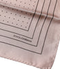 Dolce & Gabbana Pink Polka Dots Square Handkerchief Scarf