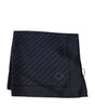 Dolce & Gabbana Dark Blue Fantasy Square Handkerchief Scarf