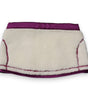 Écharpe cache-cou en polaire cachemire blanc et violet Dolce &amp; Gabbana