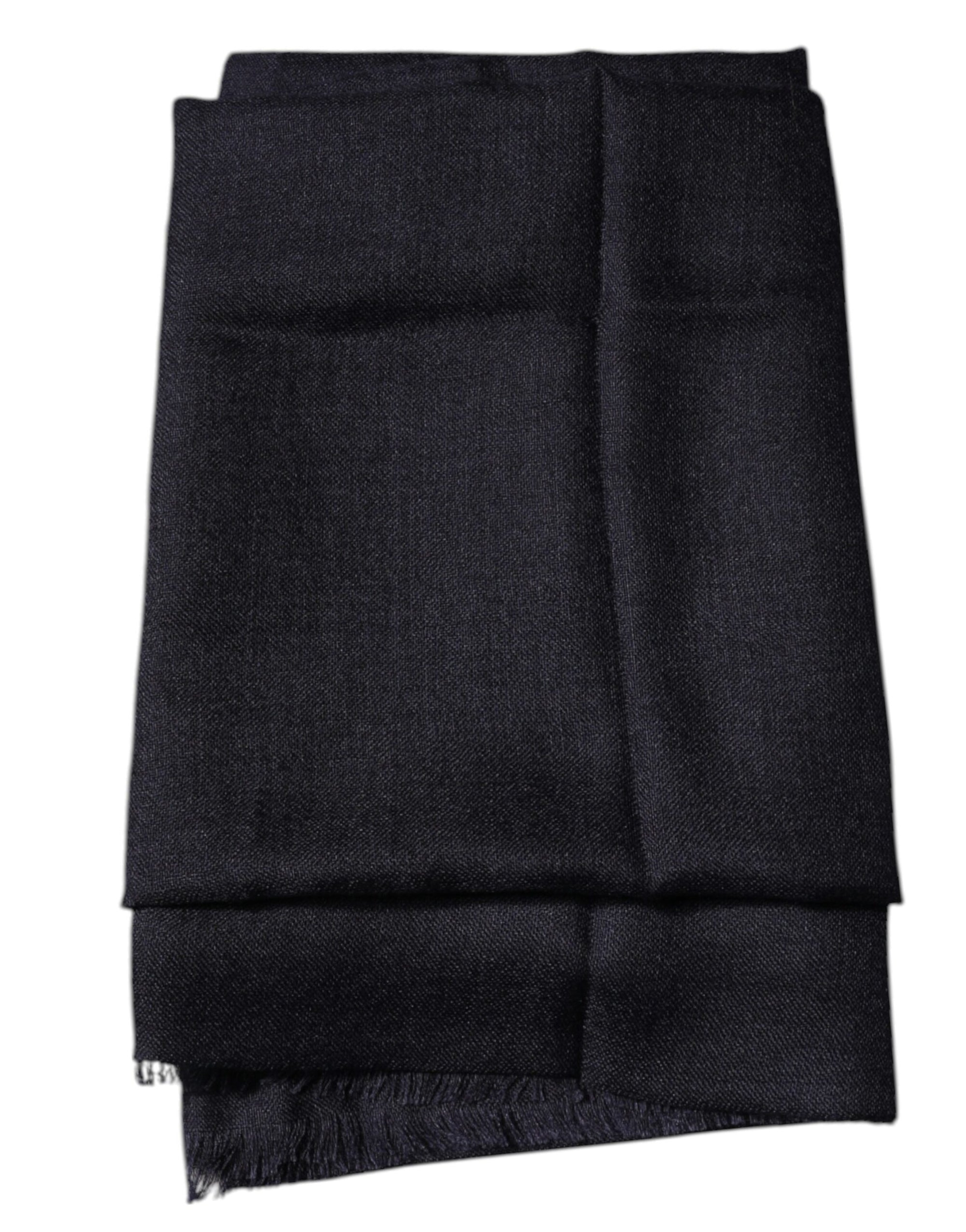 Foulard en cachemire noir Dolce &amp; Gabbana