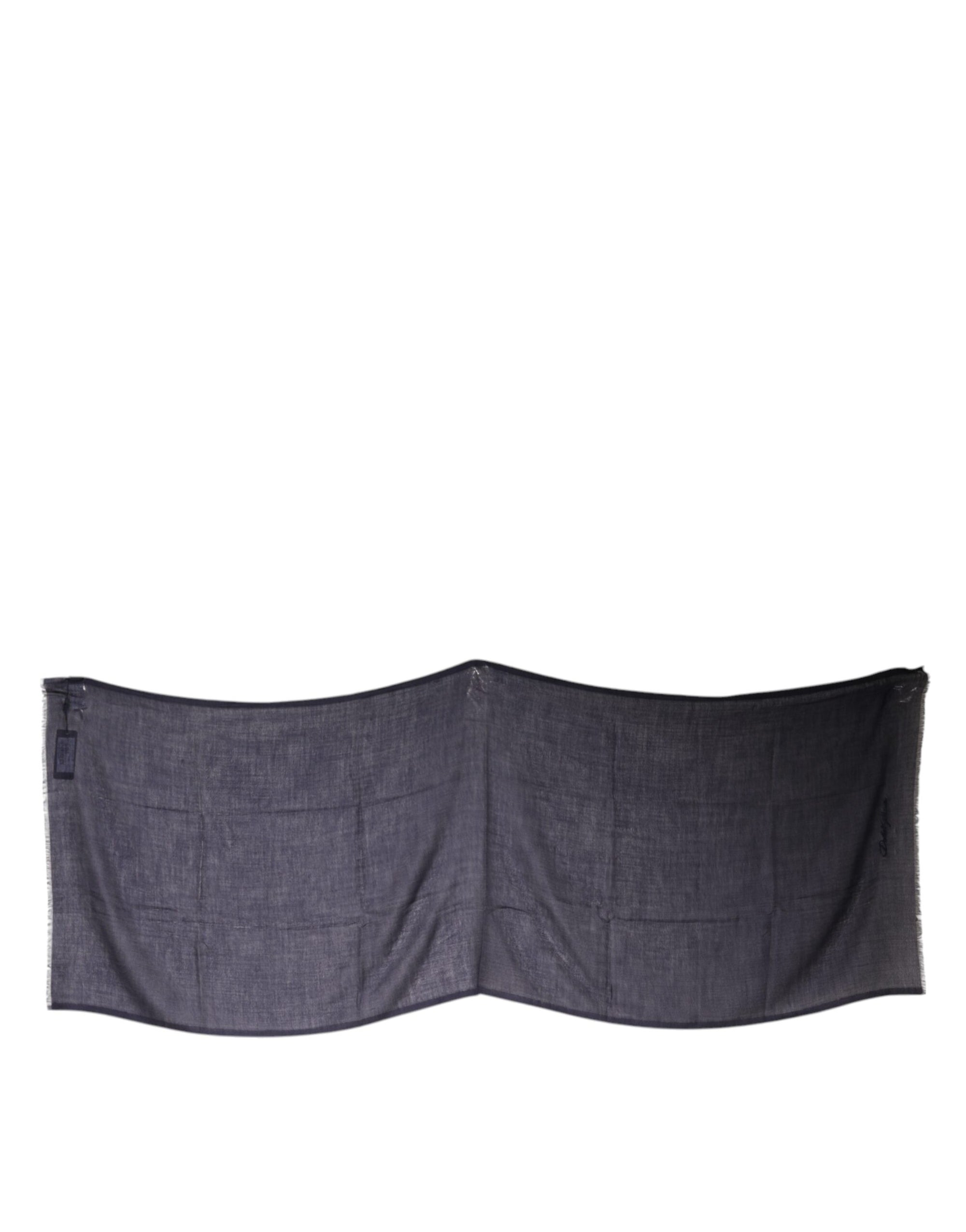 Foulard en cachemire noir Dolce &amp; Gabbana