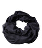 Foulard en cachemire noir Dolce &amp; Gabbana